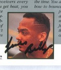 Lewis Billups  d 1994  1992 Pro Line Portraits Certified Autograph  packers 
