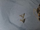 Vintage Amita Japan   s Damascene Bracelet And Earrings Fan Links Black   Gold
