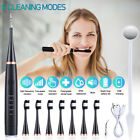 Electric Toothbrush Sonic Dental Scaler Plaque Remover Teeth Whitening Cleaner
