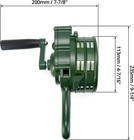 Hand Crank Siren Horn  Hand Loud Crank  Emergency Safety Manual Siren  Portable