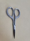 Vtg Ornate Handle 3 3 4  Embroidery Scissors Super Sharp Excellent Condition 