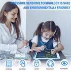 Lcd Writing Tablet Electronic Drawing Notepad Doodle Board Kids Office W  Pen