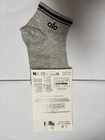 Alo Yoga 3 Pack Cotton Half Crew Socks White Black Gray Unisex Size L Nwt