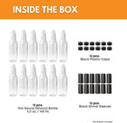 Fastrack Woozy Bottle 5 Oz  pack Of 12    Small Hot Sauce Bottles For Canning  