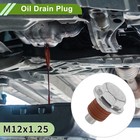 Universal Oil Drain Plug Anti Leakage Oil Pan Drain Bolt Screw Thread Repair