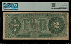 1890  2 Treasury Note Fr-353 - Mcpherson - Graded Pmg 15 - Choice Fine