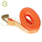 20 Pcs 1 5     20  Ratchet Tie Down Straps 4000lbs J Hooks Heavy Duty Orange New
