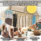 234pcs Clay Sculpting Tools Set Pottery Ceramic Polymer Modeling Kit Supplies