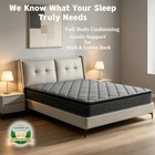 12 14   Gel Memory Foam Innerspring Hybrid Mattress Full Queen King Sizes In Box