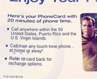 1998 Star Trek At t Phone Card Dr Mccoy Spock Captain James Kirk Original Series