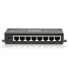 8-port Passive Power Over Ethernet Poe  Injector Adapter With 48v 65w Power S   