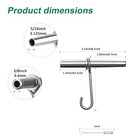 Stainless Steel Maple Syrup Taps Kit  Spiles For Tapping Trees  3 Spiles And Hoo