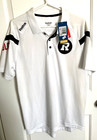 Cfl-licensed Reebok Men s M Ottawa Redblacks Short-sleeved Polo  Sewn Logo  Nwt
