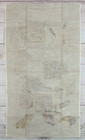 Vintage Kay Dee 100  Linen Tea Towel Panel Wheat Corn Oats Handprinted 17  X 29 