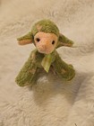 Last One  Mini Green Lamb Plush Russ Berrie Collectible Rare Htf 27503 Fast Ship