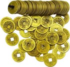 100 Pieces 1 Inch Chinese Fortune Coins Feng Shui I-ching Coins Chinese Good    