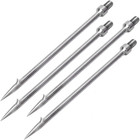 Gaff Hook  Fishing Gaff  Fishing Spear  4 Pcs Stainless Steel Single Prong Harpo