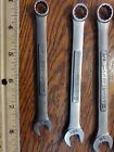 Craftsman Sae Combination Wrench Set Raised Panel Some Usa Mechanic Tool Set
