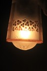 Art Deco Acid Cut etched Glass Lamp Light Shade