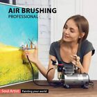 Airbrush Compressor Kit 110-120v Dual Action Airbrushing Paint System W  1 5 Hp