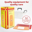 Ever Ready First Aid Adhesive Bandages 2    X 4 1 2  Sheer Plastic - 50 Pack