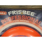 New Vintage 1981 Wham-o Frisbee Professional Red Blue Lettering 110 G Nip