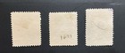Us Official Treasury Department 1879 Scott O109-o111 Used fine Cv  140