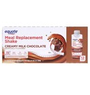 Equate Meal Replacement Shake Creamy Milk Chocolate 11 Fl Oz 12pk