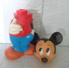 Vintage -  Illco Toy    Disney - Mickey Mouse Bank - Plastic - 11 