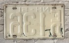 1951 New Hampshire License Plate Ed 136