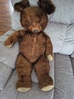 Vintage Early 1900s Antique Hermann  Bing  Steiff  Teddy Bear Mohair-28 Inches