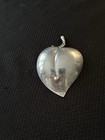 Sterling Silver Tiffany   Co  Makers  Leaf-shaped Candy  nut Dish