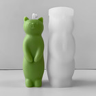 Standing Cat Silicone Molds  Cats Candle Mold For Soap Soy Wax Diy Handcraft    