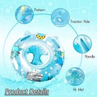 Baby Pool Float  Baby Swimming Float Ring Inflatable With Safety Seat For 6-3   