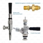 Guinness Nitrogen U Keg Stout Conversion Adapter Kit For Co2 Regulator Kegerator