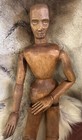 Antique 32 5  Male Articulated Wood French Artist Mannequin