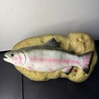 Vintage 1999 Gemmy Travis The Singing Trout Animated Fish Wall Mount Tested 
