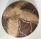 Woven Basket From Kenyan Market 30 Years Ago 14 Inches Across