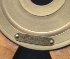 Hampton Nautical 24    Solid Wood   Brass Maritime Nautical Ship Steering Wheel