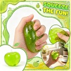 Apple Squishy Toy Soft Fruit Slow Rising Stress Relief Fidget Sensory Ball Us
