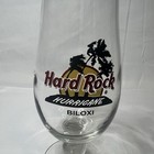 Hard Rock Cafe Biloxi Ms Hurricane Glass 10  Tall Excellent Condition Rare Hrc