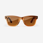 Refurbished Ray-ban Meta Wayfarer  gen 1   Shiny Caramel Transparent   Brown  La
