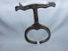 Antique Iron Claw Hand Cuff - Dated Aug 10  1889 - 100  Original
