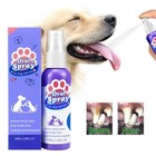 Pet Oral Spray Teeth Cleaning For Dogs   Cats - Bad Breath Tartar Plaque Removal