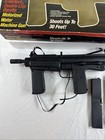 Vintage 1985 Entertech Double Clip Baretta Water Gun Black For Parts Untested