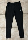 Adidas Entrada 22 Women s Xs Black Aeroready Soccer Track Pants Ankle Zip