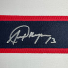 Framed Autographed signed Alex Morgan 35x39 White Usa World Cup Jersey Jsa Coa