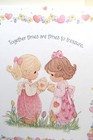New 1998 Vintage Hallmark Precious Moments Photo Album Scrapbook 8 Pages New