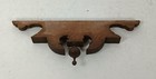 Pediment Over Door Carved Wood Spindle  Antique Reclaimed Architectural Salvaged