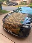 Vibrant Ghanaian Kente Cloth   Handwoven Ashanti Textile 62x40  e 